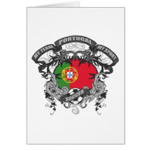 Le football Portugal Carte