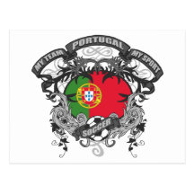 Le football Portugal Carte Postale
