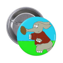 Le football Runningback d'éléphant Pin's
