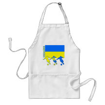 Le football Ukraine Tablier