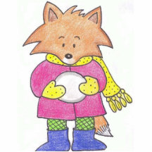 Le Fox de kit aime l'hiver Photo En Relief