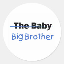 Le frère de bébé autocollant