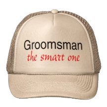Le futé (Groomsman) Casquettes De Camionneur