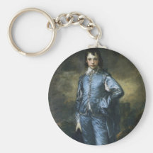 Le garçon bleu porte-clés
