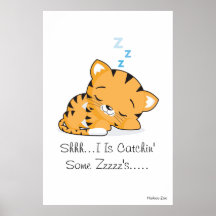 Le géant "Shhh… I est Catchin" affiche d'un certai