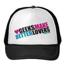 Le geeks fait de meilleurs amants casquette de camionneur