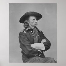 Le Général Custer Affiche