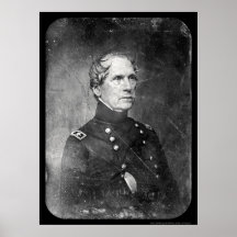 Le Général John Wool Daguerreotype 1844 d'armée Posters