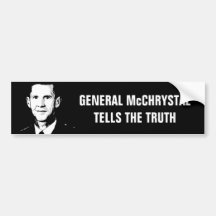 Le Général McChrystal Autocollant Pour Voiture