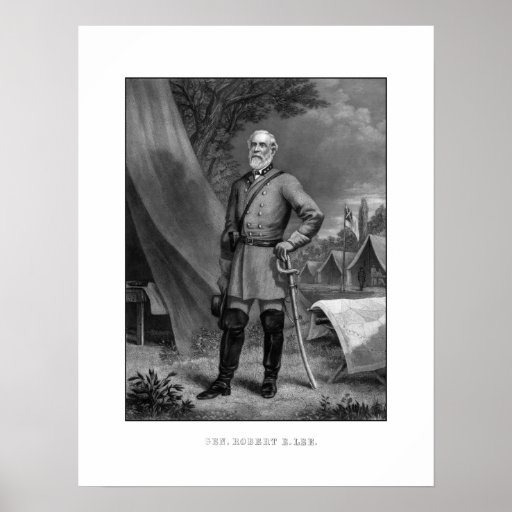 Le Général Robert E. Lee Poster