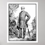 Le Général Robert E. Lee Affiche