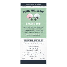 Le genre indiquent le baby shower Invitati de bill Invitation Personnalisable
