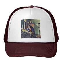 Le géographe., par Johannes Vermeer Casquettes De Camionneur