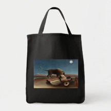Le gitan de sommeil, Henri Rousseau Sacs En Toile