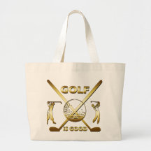 LE GOLF EST BON SAC EN TOILE