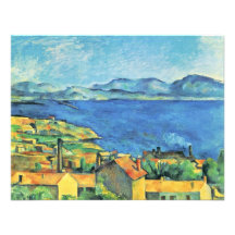 Le Golfe de Marseille vu de L'Estaque Cartons D'invitation