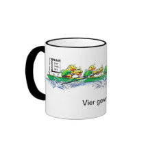 Le gouvernail de direction tasse - quatre gagne !
