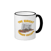 le grand humour de jour de thanksgiving d'évasion  mug à café