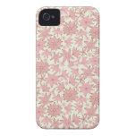 Le griffonnage rose fleurit la caisse iPhone4 Coques iPhone 4