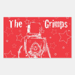 Le Grimps ! Autocollants En Rectangle