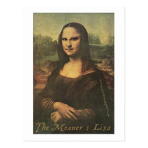 Le grognon : Lisa - carte postale