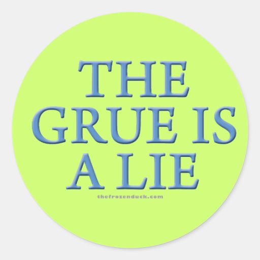 Le Grue est un mensonge Adhésif