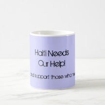 Le Haïti a besoin de notre aide ! , Aidez maintena Mug À Café