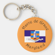 Le Havre de Grace, le Maryland, lumière de point d Porte-clés