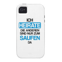 Le heirate d'Ich meurent anderen le zum de nur de  Coque iPhone 4/4S