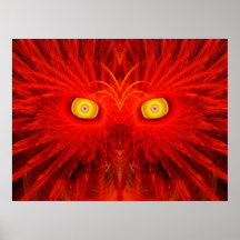 Le hibou de démon poster