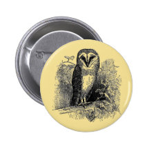 Le hibou de grange badge