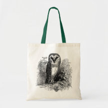 Le hibou de grange sac fourre-tout