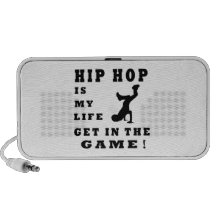 Le hip hop est ma vie mini haut-parleur