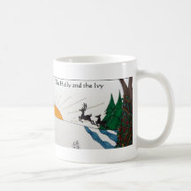 Le houx et le lierre tasses à café