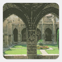Le jardin de cloître autocollants