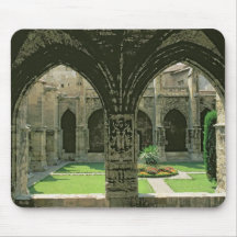 Le jardin de cloître tapis de souris