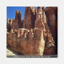 Le jardin de la Reine, parc national de Bryce, roc Aimants