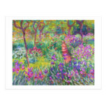 Le jardin d'iris au cool de Giverny Claude Monet,  Cartes Postales