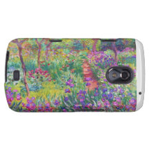 Le jardin d'iris au cool de Giverny Claude Monet,  Coque Samsung Galaxy Nexus
