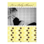 Le jaune ensoleillé de chocolat pointille l'invita