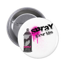 Le JET POUR le graffiti des USA n'est pas un crime Badges Avec Agrafe
