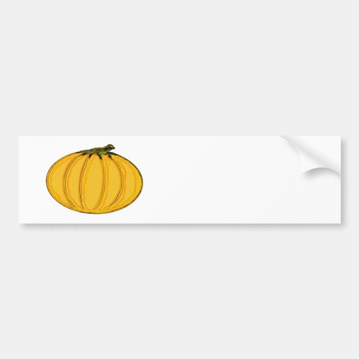 Le jGibney Pumpkin7tc100 de série d'artiste de MUS Adhésif Pour Voiture