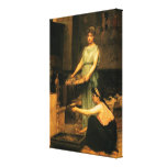 Le ~ John William Waterhouse de dieux de ménage Toiles Tendues Sur Châssis