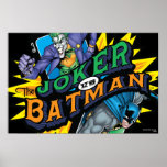 Le joker contre Batman Affiches