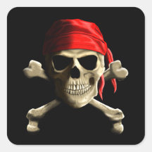 Le jolly roger autocollant