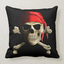 Le jolly roger oreiller