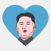 Le Jong-ONU flegmatique de Kim Adhésif