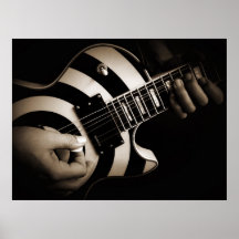 Le joueur de guitare posters