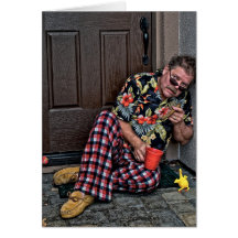 Le jour après la partie cartes de vœux