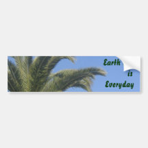 Le jour de la terre est chaque jour Bumpersticker Autocollants Pour Voiture